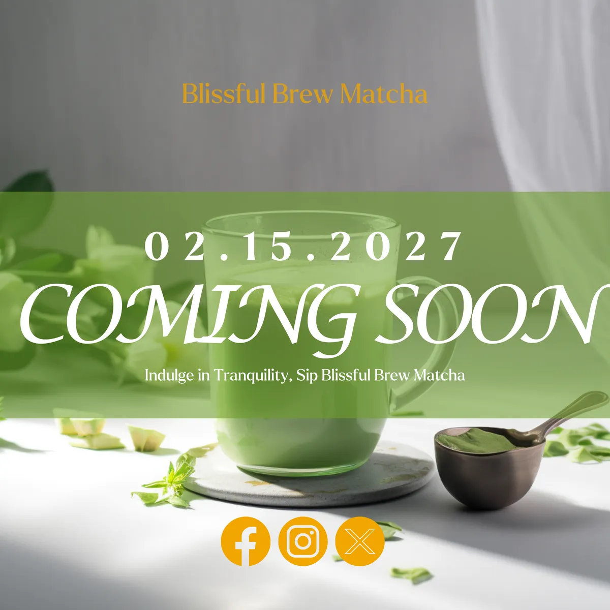 Blissful Brew Matcha — cover frame
